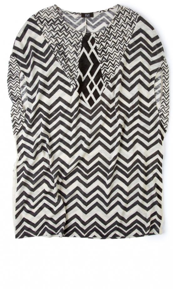F&F SS13 Zig Zag Stripe Tunic