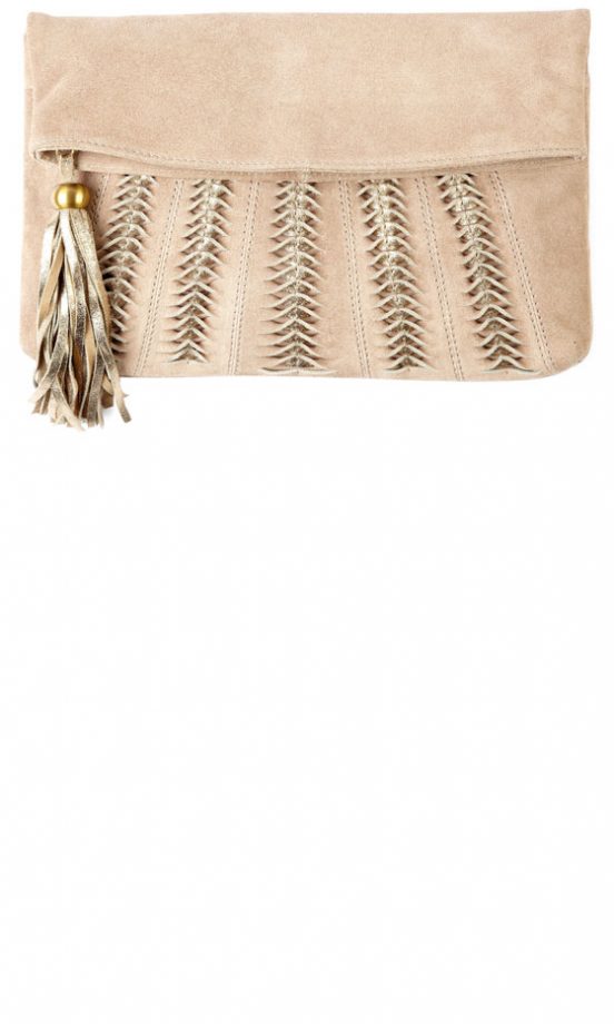 F&F SS13 Embellished Clutch Bag