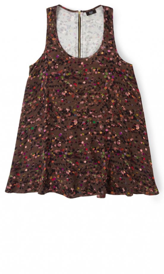 F&F SS13 Multi Spot Print Vest