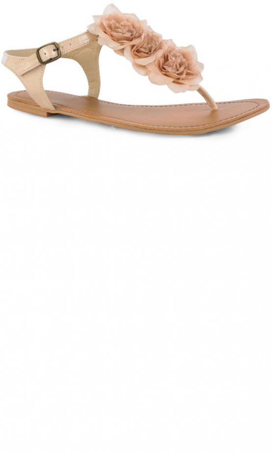 F&F SS13 Flower Detail Sandals