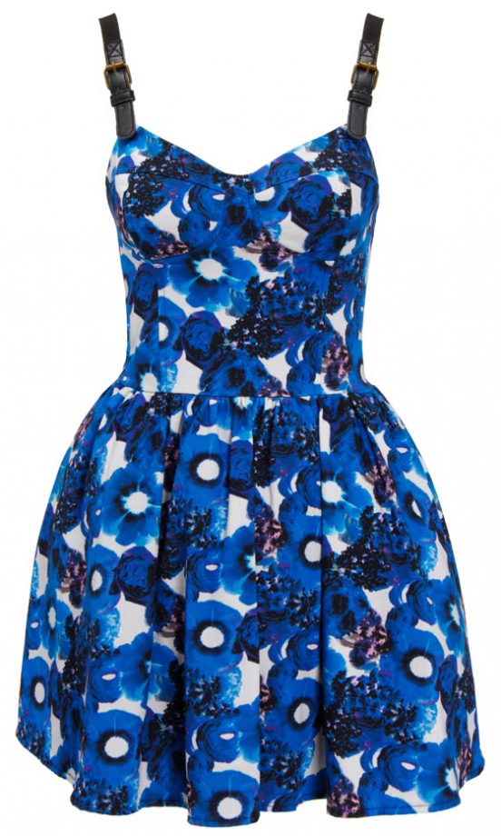 ASOS Floral Buckle Strap Dress, £55