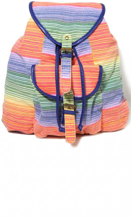 Forever 21 SS13 Rainbow Backpack