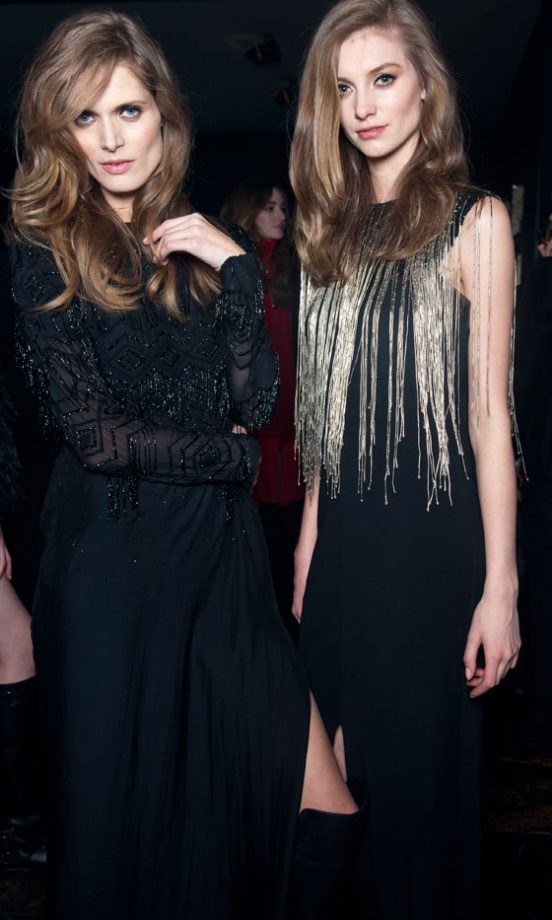 Backstage At The H&M Show At Paris Fashion Week AW13g