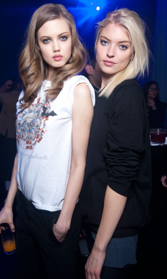 Lindsey Wixson At The H&M Show At Paris Fashion Week AW13