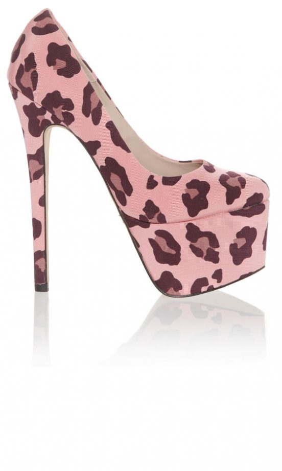 KG At Kurt Geiger SS13 Delight Leopard Print heels