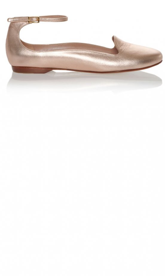 Kurt Geiger SS13 Latin Rose Gold Flats