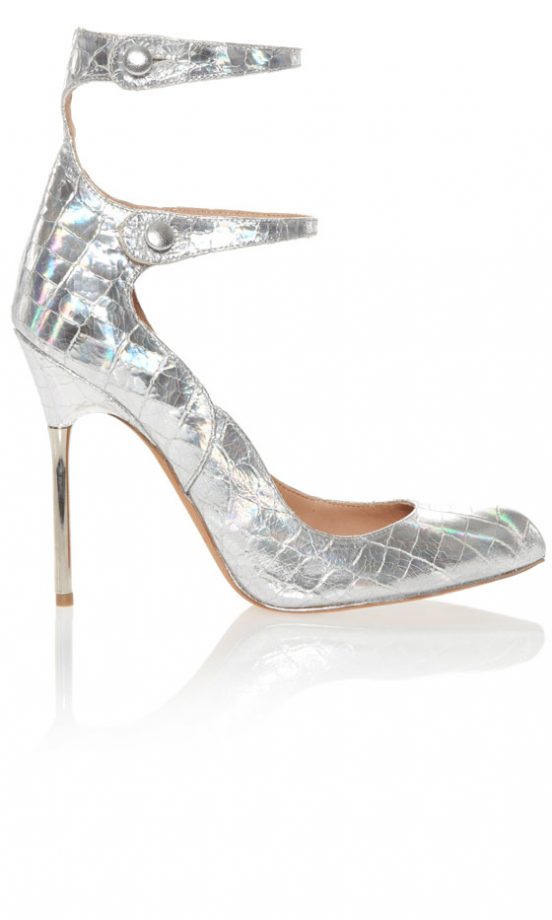 Kurt Geiger SS13 Minx Silver Heels