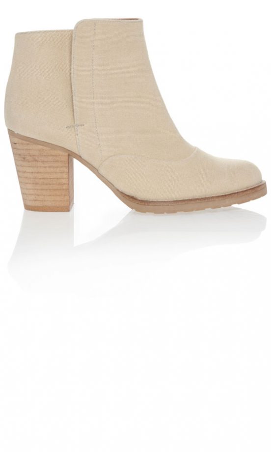 Kurt Geiger SS13 Cream Kurt Boots