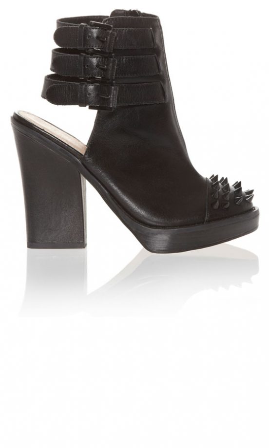 KG At Kurt Geiger SS13 Vex Studded Shoe Boots