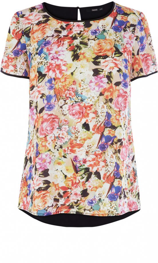 Oasis Foral T-shirt, £38