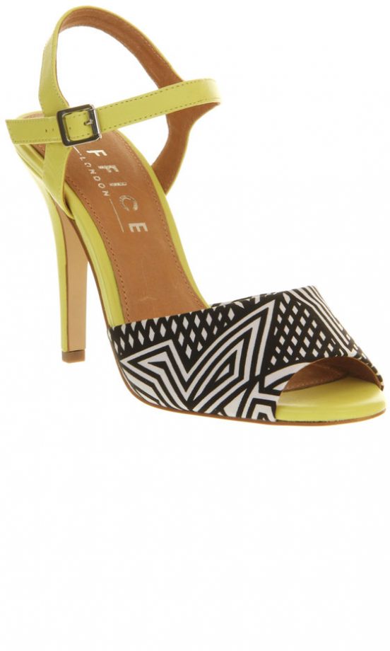 Office Neon Strap Heels, £50