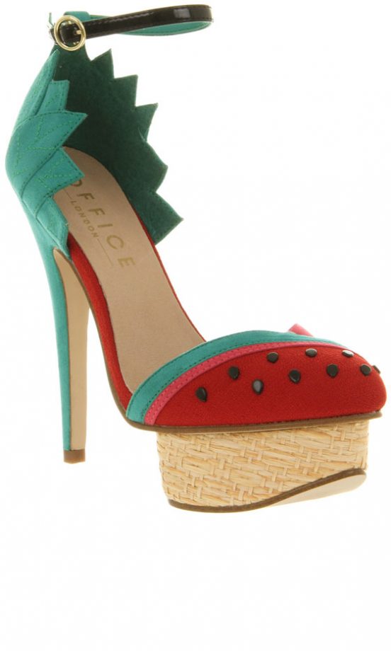 Office Strawberry Heels, £65