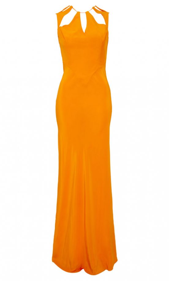 ASOS Orange Maxi Dress