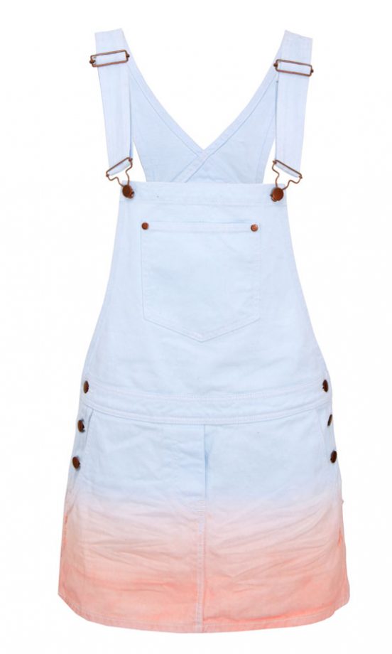 ASOS Orange Fade Dungaree Dress, £35