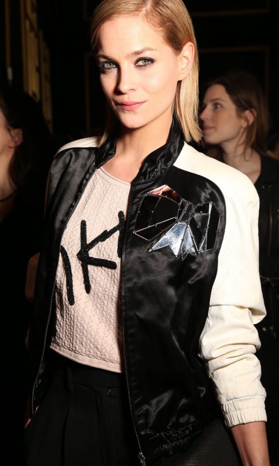 Leigh Lezark At The H&M AW13 Show At Paris Fashion Week, 2013