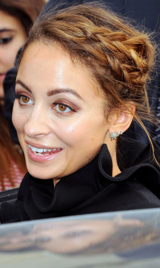 Nicole Richie At The Valentino AW13 Show At Paris Fashion Week, 2013