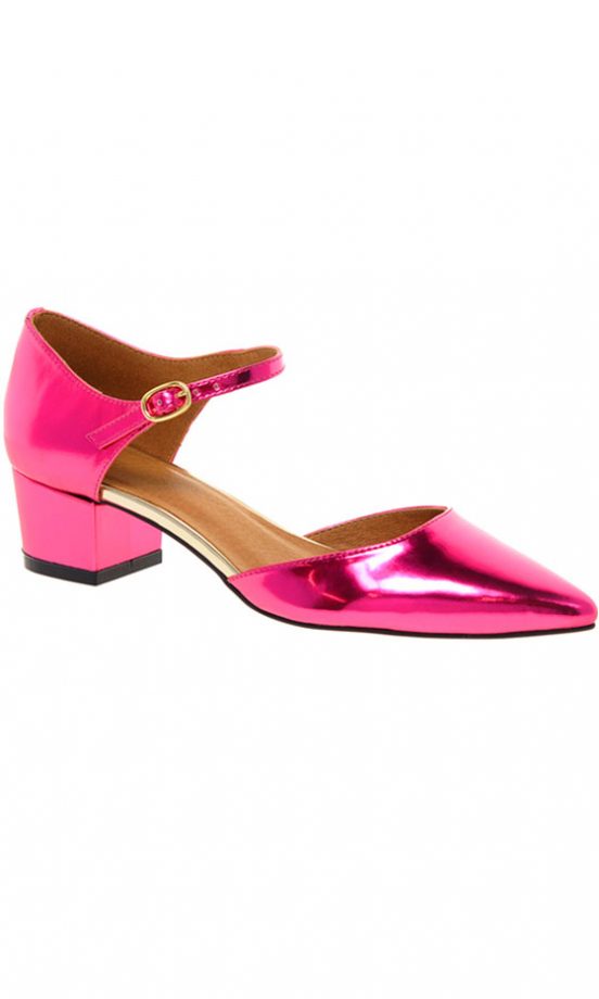 ASOS Metallic Pink Sandals