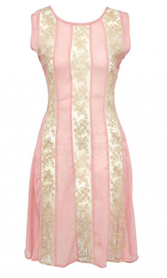 ASOS Pink Stripe Shift Dress