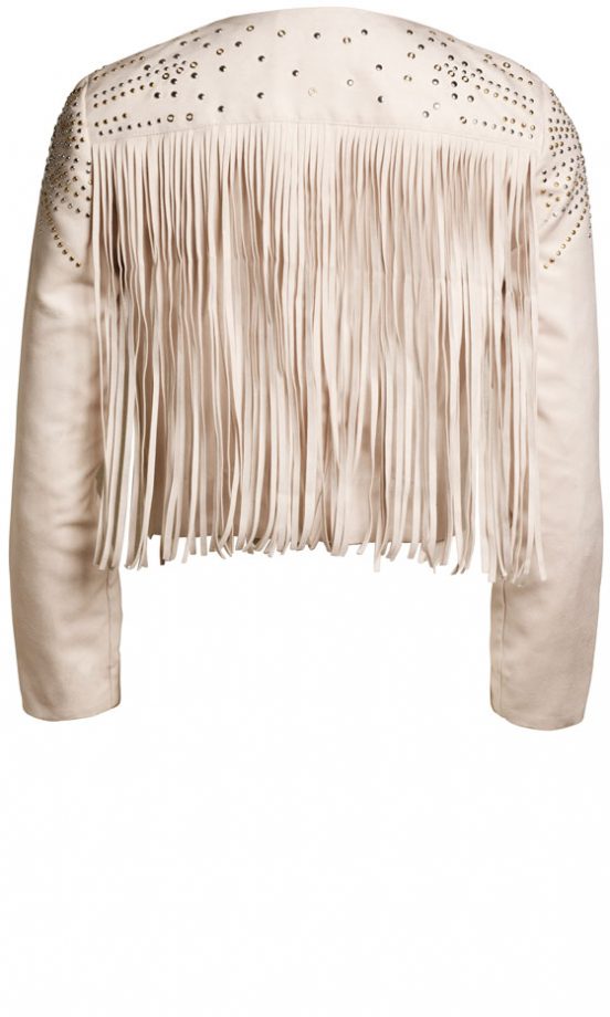 H&M 'New Icon' Pink Tassle Jacket, £29.99