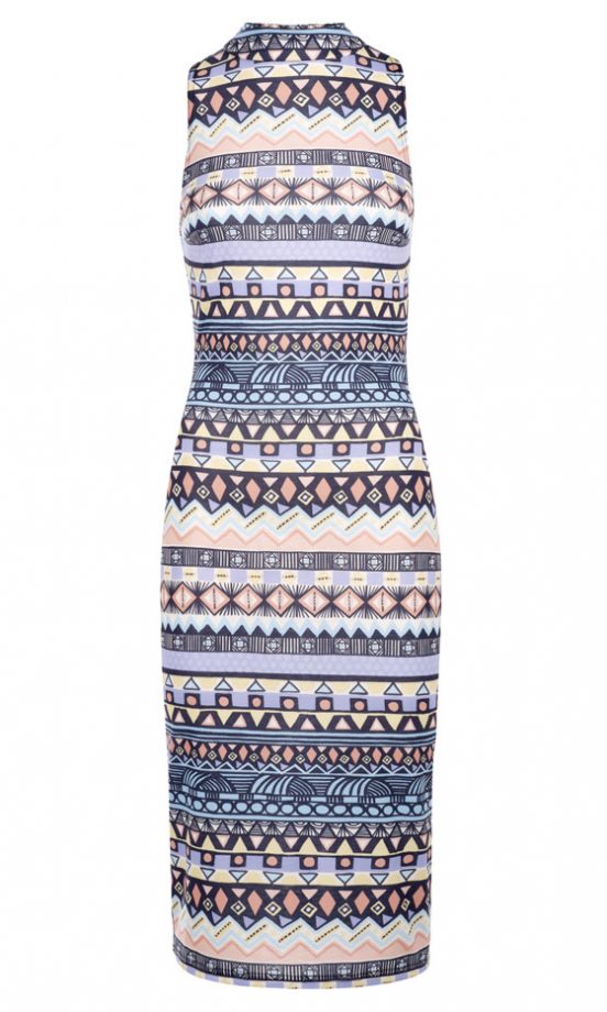 Primark SS13 Aztec High Neck Midi Dress, £10