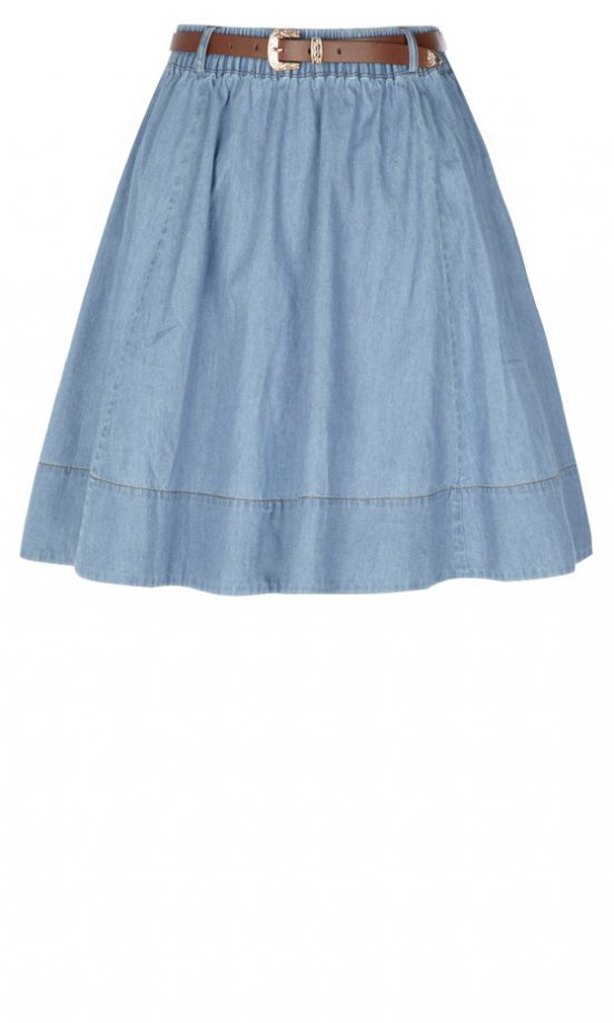 Primark SS13 Belted Chambray Skater, £10
