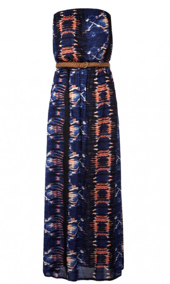 Primark SS13 Belted Tie-Dye Maxi Dress, £13
