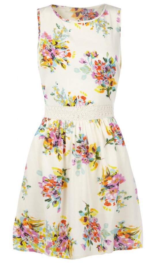 Primark SS13 Crochet Skater Dress, £10