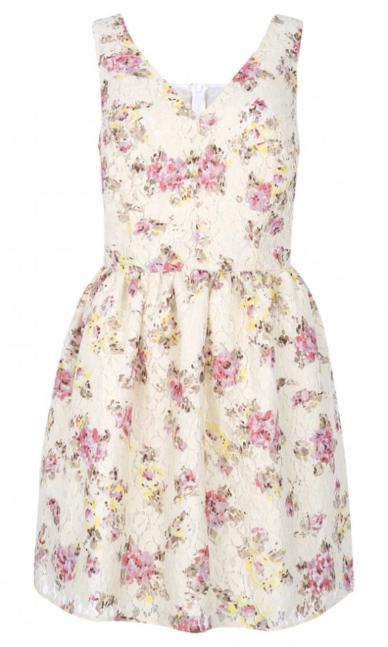 Primark SS13 Floral Lace Dress, £15