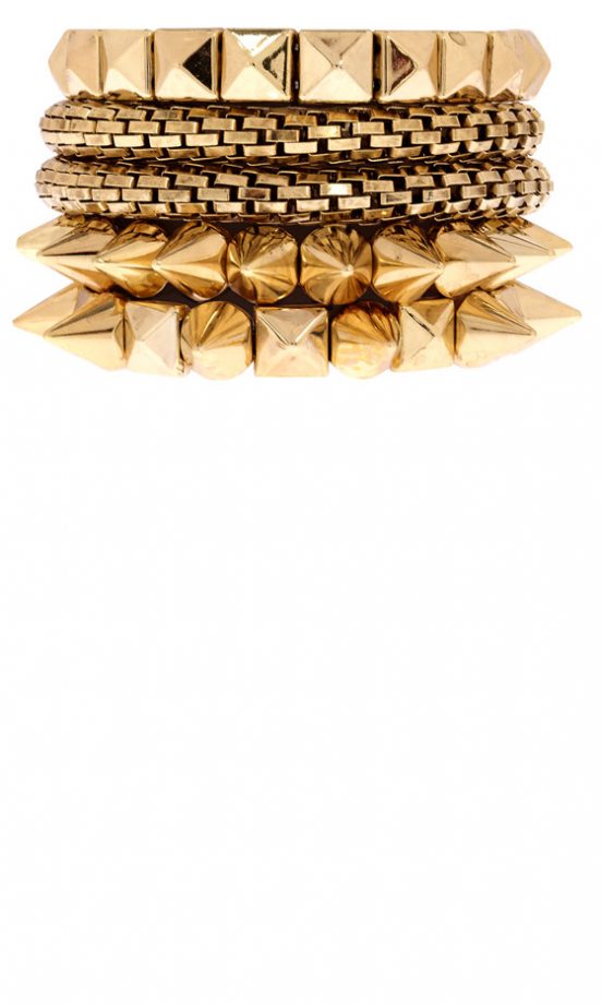 Primark Summer 2013 Gold Bracelet Set, £4