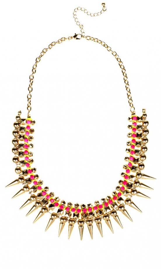 Primark Summer 2013 Neon Thread Necklace, £4