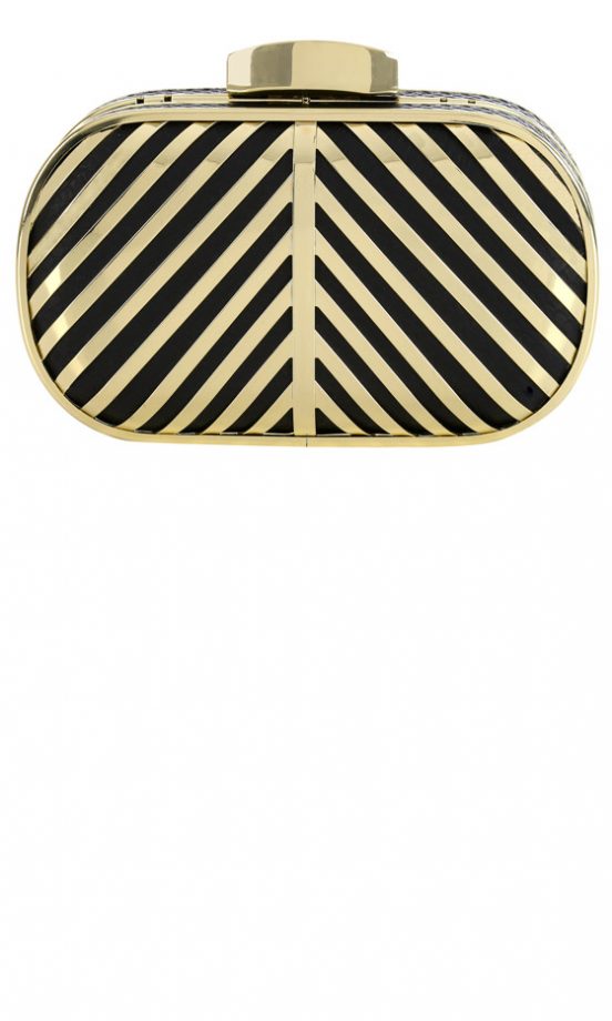 Primark Summer 2013 Metallic Box Clutch, £10