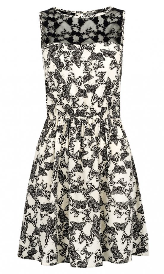 Primark SS13 Lace Insert Butterfly Dress, £13