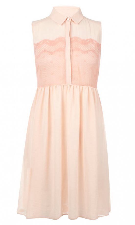 Primark SS13 Lace Mock Shirt Dress, £15
