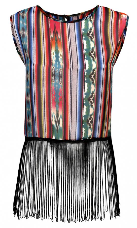 Primark Summer 2013 Fringed top, £10