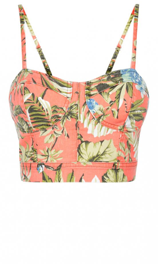 Primark Summer 2013 Tropical Bustier, £6