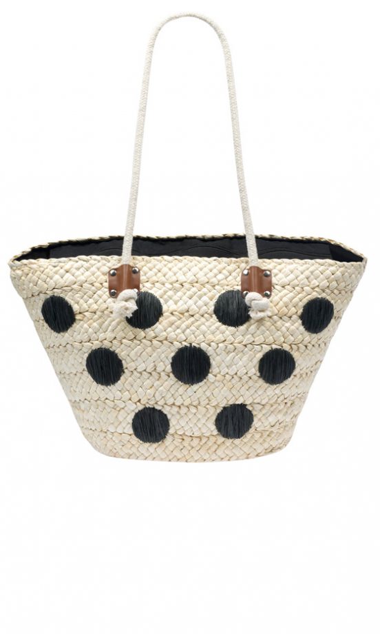 Primark SS13 Spotty Straw Bag, £9