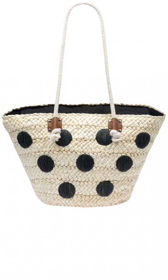 Primark Summer 2013 Polka Dot Straw Bag