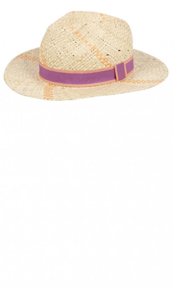 Primark Summer 2013 Straw Hat With Neon Trim, £4