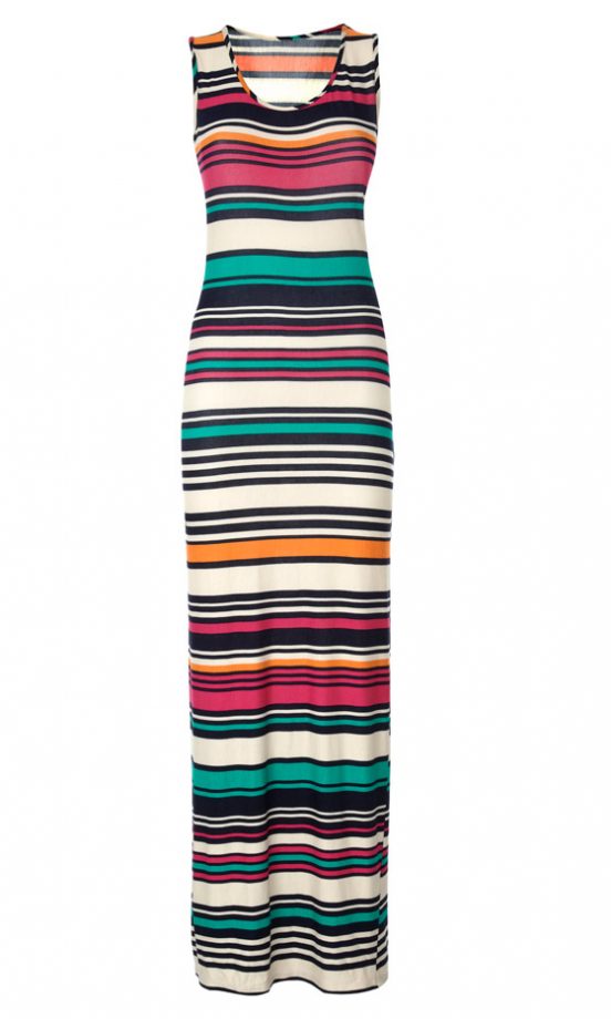 Primark SS13 Striped Maxi Dress, £10