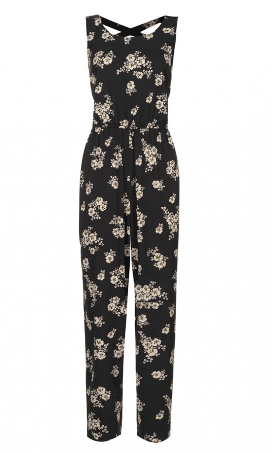 Primark Summer 2013 Black Floral Jumpsuit