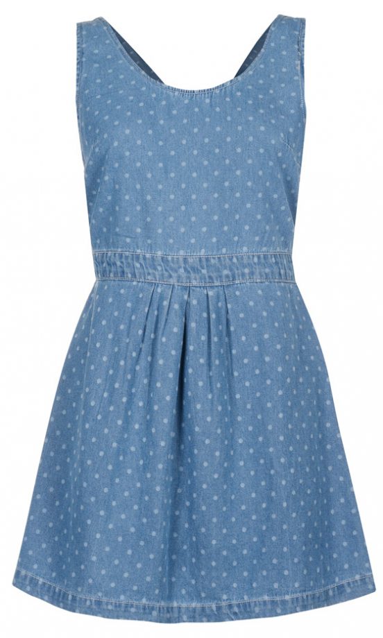 Primark Summer 2013 Blue Polka Dot Dress