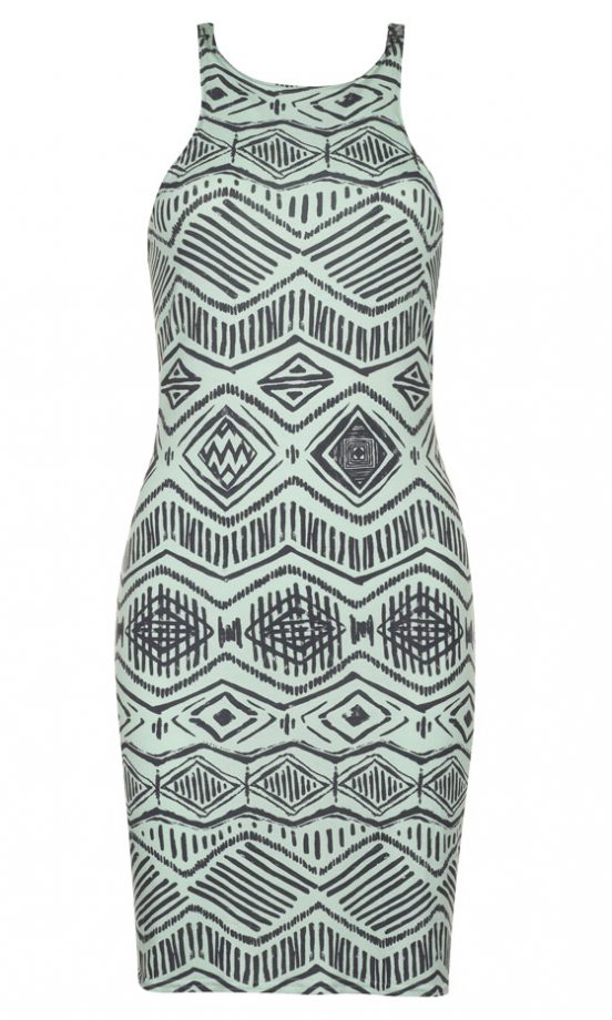 Primark Summer 2013 Green Print Dress