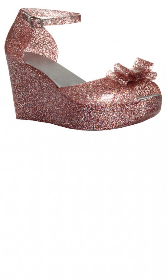 Primark Summer 2013 Pink Glitter Wedges