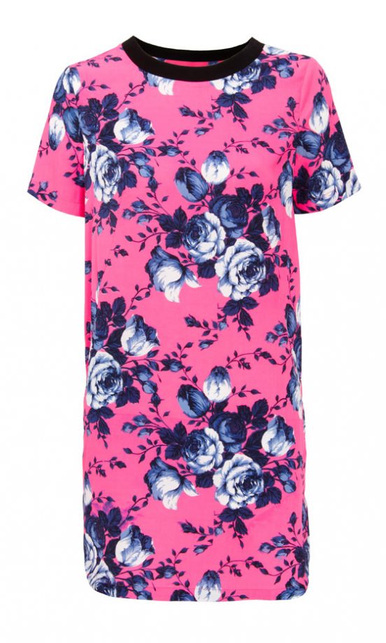 ASOS Floral Pink Shift Dress, £38