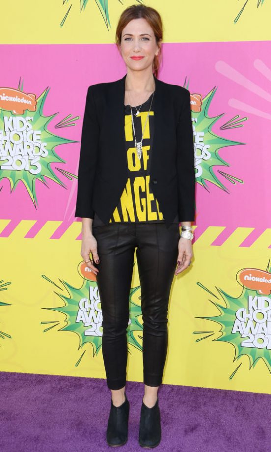 Kristen Wiig At The Nickedlodeon's Kids Choice Awards, 2013