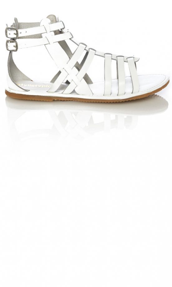 Stylistpick SS13 White Sandals