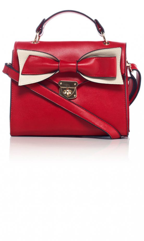 Stylistpick SS13 Red Bow Bag
