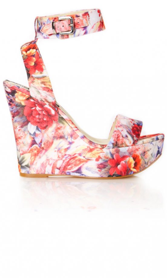 Stylistpick SS13 Pink Floral Wedges