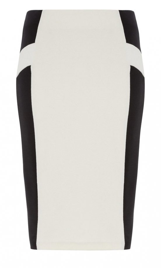 George At Asda Monochrome Pencil Skirt