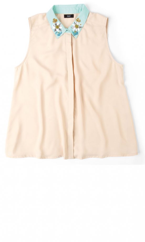 F&F At Tesco Beaded Collar Shirt